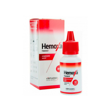 Кровоостанавливающее средство для маникюра Гемокса Hemoxa, 30 мл. 
